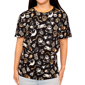 The Nightmare Before Christmas All-Over Print Unisex Tee, Image 1